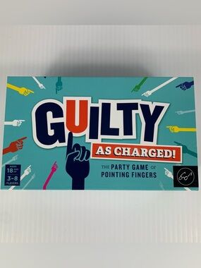 Guilty As Charged! The Party Card Game of Pointing Fingers 100% Complete 2016